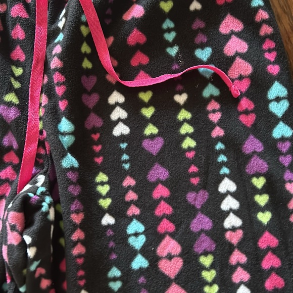 St Eve Fleece Heart Pajama Pants- Size M - NWOT - Picture 2 of 6